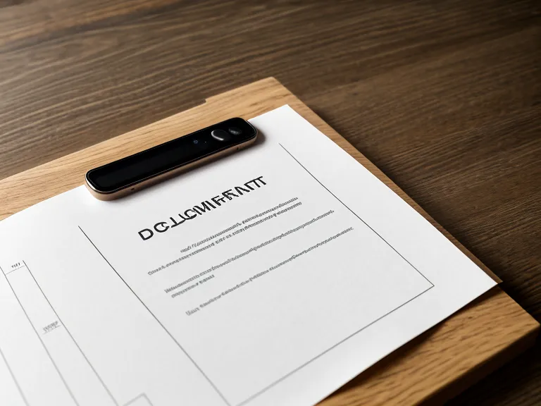 Detailaufnahme eines Dokuments zum Widerrufsrecht bei Online-Kaufverträgen.